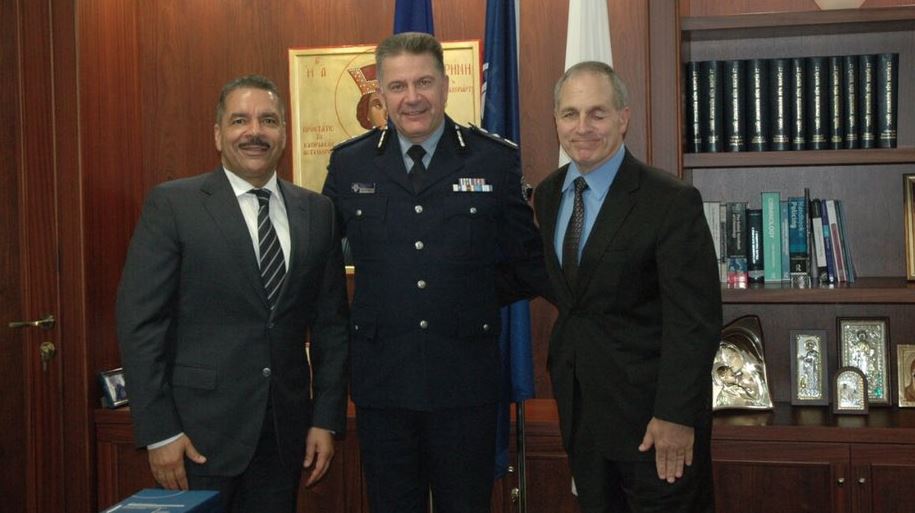 Πρώην στελέχη του FBI και Interpol στην Κύπρο - Συνάντηση με Αρχηγό Αστυνομίας - ΦΩΤΟΓΡΑΦΙΑ