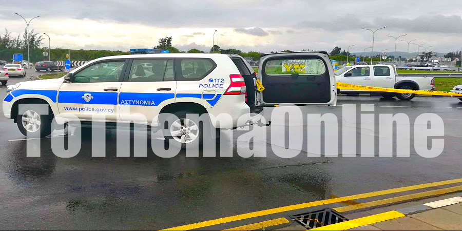 ΛΕΥΚΩΣΙΑ: Όχημα ανετράπη μετά από τροχαίο- Αστυνομία στο σημείο 