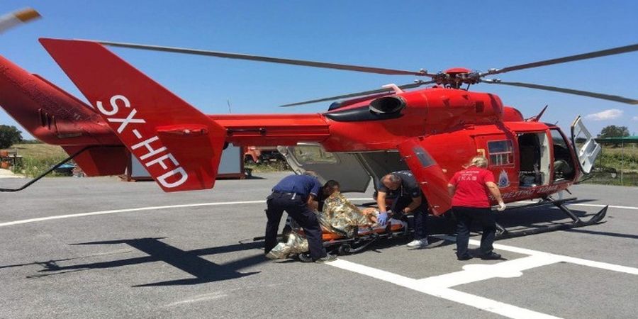 Αεροδιακομιδή 47χρονου στο Νοσοκομείο – Βρισκόταν σε ληθαργική κατάσταση