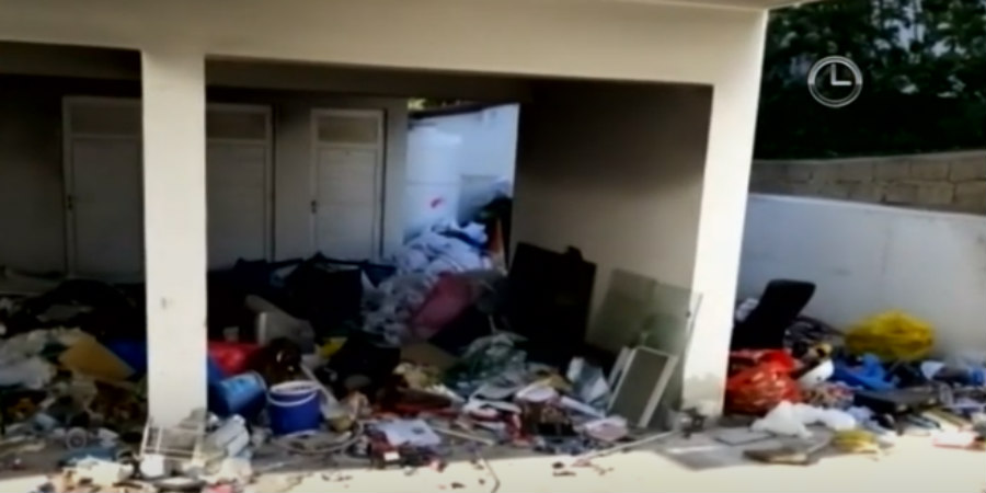 Γυναίκα στην Λάρνακα μαζεύει σκουπίδια εδώ και 35 χρόνια – Γέμισε ολόκληρη πολυκατοικία – ΒΙΝΤΕΟ  
