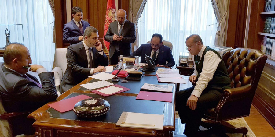 ΤΟΥΡΚΙΑ: Ο νέος Υπουργός Εξωτερικών του Ερντογάν και οι αντιπρόεδροι
