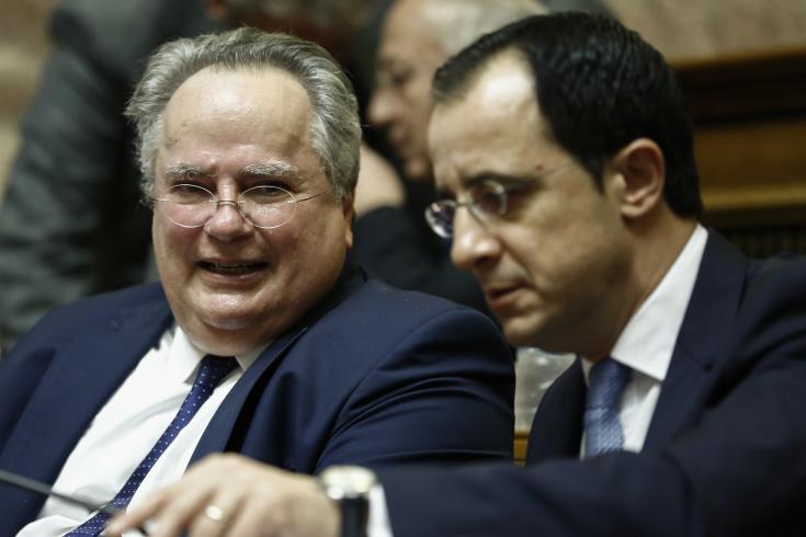 Ο Ν.Χριστοδουλίδης ενημέρωσε την Επιτροπή Εξωτερικών και Άμυνας της ελληνικής Βουλής 