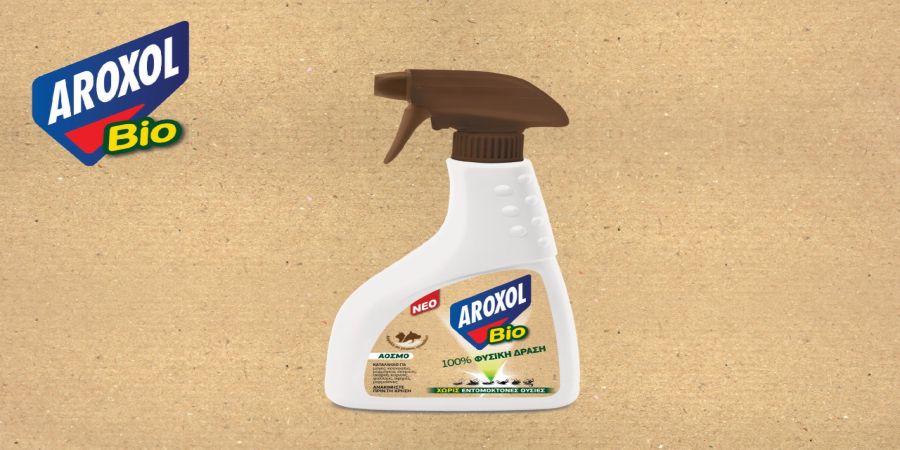 AROXOL Bio, το ΜΟΝΟ εντομοκτόνο με 100% Φυσική Δράση 