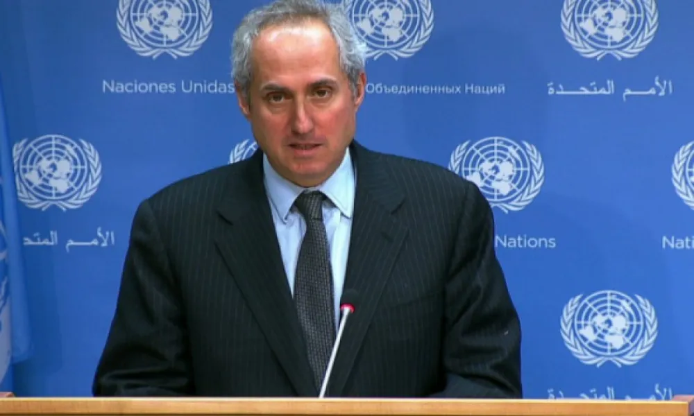 Ντουζαρίκ: Ο ΓΓ ΟΗΕ έχει εμπιστοσύνη σε Ολγκίν, συμμερίζεται άποψη για ανάγκη προόδου μεταξύ ηγετών