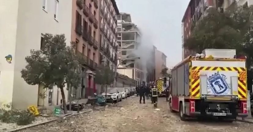 Τουλάχιστον δύο νεκροί από την ισχυρή έκρηξη στη Μαδρίτη – Τι προκάλεσε την καταστροφή