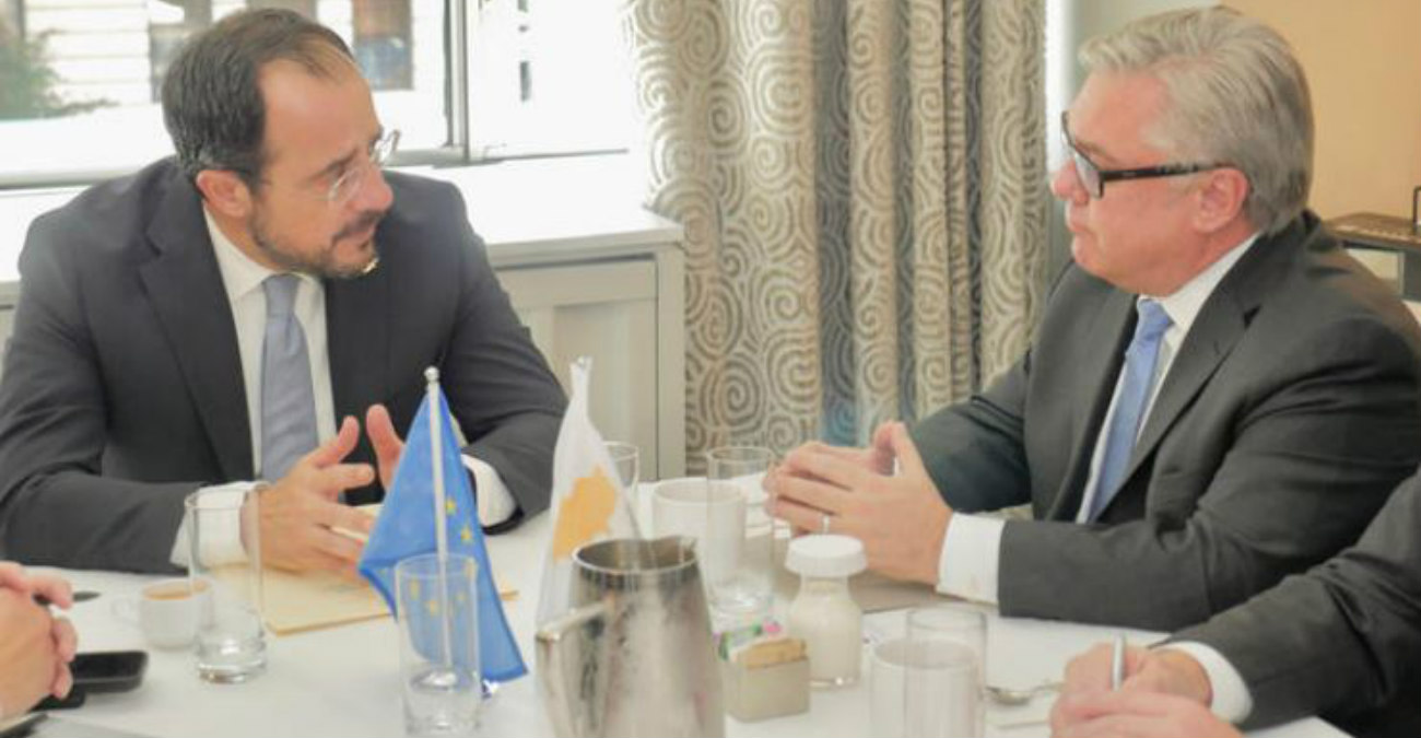 ΠτΔ: Συναντήθηκε με τον Πρόεδρο της Chevron - Συζήτησαν για την αξιοποίηση του κοιτάσματος Αφροδίτη