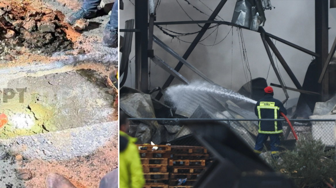 Φωτογραφία από το σημείο της διαρροής προπανίου, «τους λέγαμε μυρίζει υγραέριο» δηλώνουν οι εργαζόμενοι