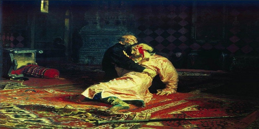 Ρώσος προκάλεσε φθορές σε διάσημο πίνακα με τον Ιβάν τον Τρομερό 
