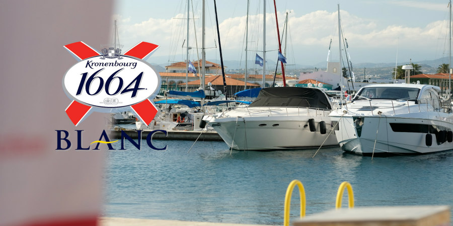 Αέρας Γαλλικής Ριβιέρας στο Limassol Boat Show με Kronenbourg 1664 Blanc