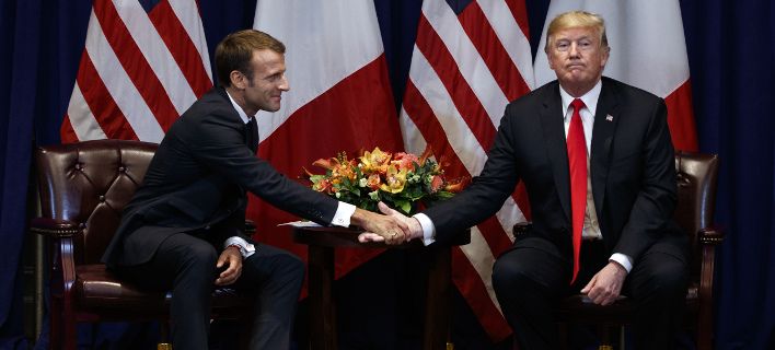 «Εκρηξη» Τραμπ στη συνάντηση με Μακρόν -Ξέσπασε στον Γάλλο, για τις πολιτικές της ΕΕ  