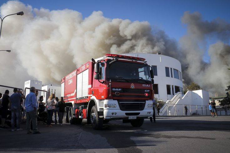 Έσβησε μετά από μεγάλη κινητοποίηση της Πυροσβεστικής η φωτιά στο Πανεπιστήμιο Κρήτης