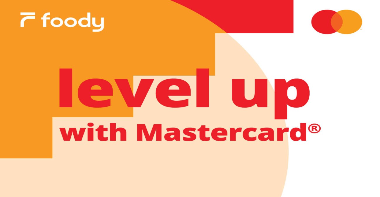 Κάνε «Level up with Mastercard®» στις Foody παραγγελίες σου και κέρδισε εκπτώσεις και ελκυστικά δώρα