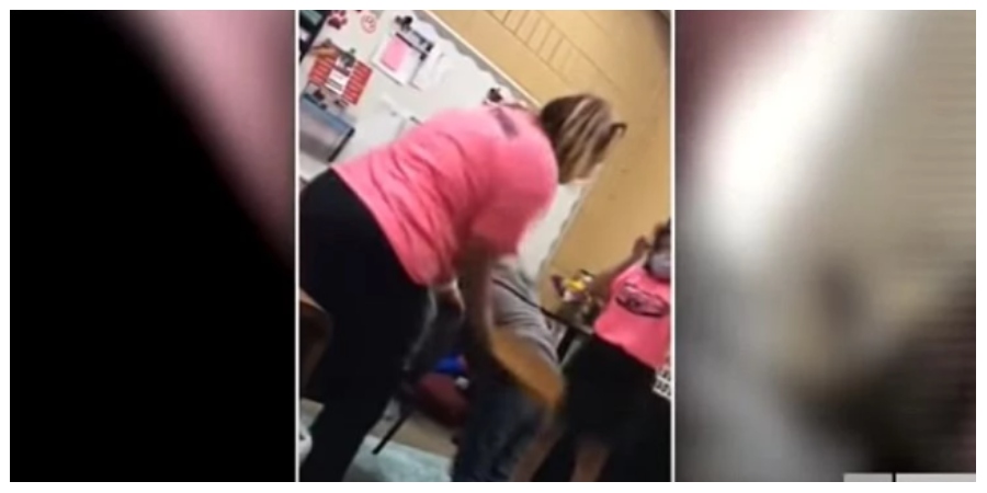 Βίντεο που σοκάρει: Διευθύντρια δημοτικού σχολείου στις ΗΠΑ ξυλοκοπεί βάναυσα 6χρονη μαθήτρια