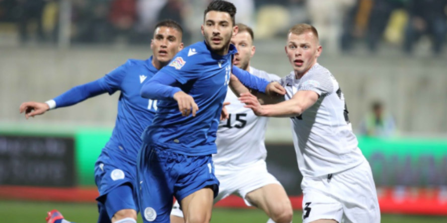 Με γκολάρες των Τζιωνή και Πιέρου, η παθιασμένη Κύπρος "καθάρισε" την Εσθονία και παρέμεινε στη Γ΄ κατηγορία του Nations League!