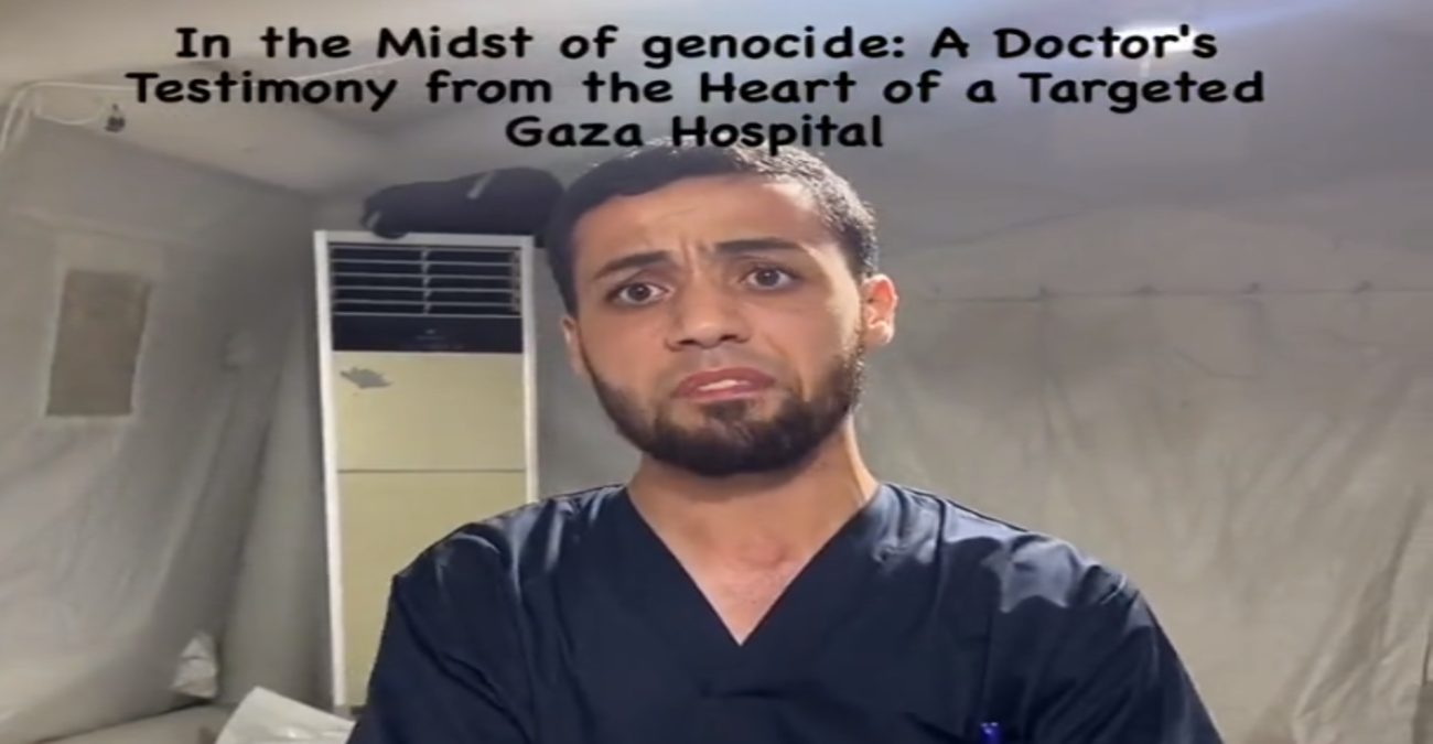 Γάζα: Γιατρός μιλά στην κάμερα και συγκλονίζει - «Μπορείτε να δείτε όλα τα πτώματα πίσω μου, όλα τα θύματα» - Δείτε βίντεο