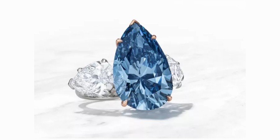 Το σπάνιο Βασιλικό Μπλε διαμάντι βγαίνει σε δημοπρασία για… βασιλικά πορτοφόλια - Δείτε βίντεο