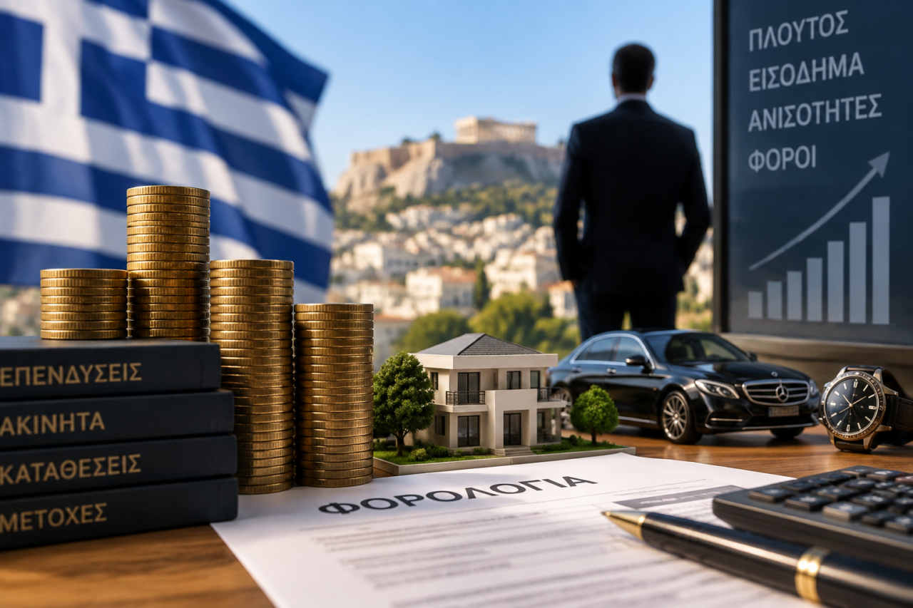 Το 1% των πιο πλούσιων Ελλήνων – Τι γνωρίζουμε για το ποιοι είναι και πόσα