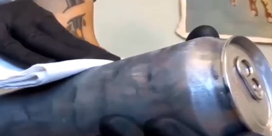 Απίστευτο τι φτιάχνει ο άνθρωπος με απλά τενεκεδάκια- VIDEO