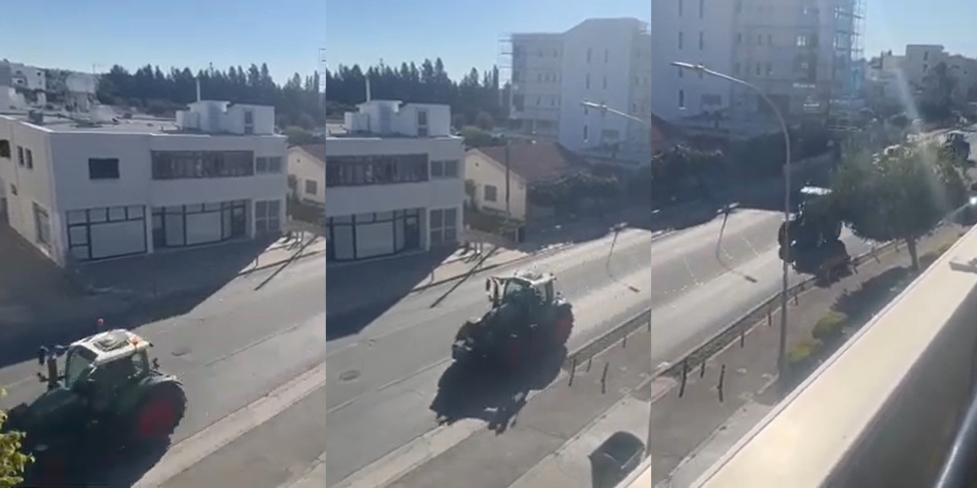 VIDEO: Ξεχύθηκαν τα τρακτέρ στη Λευκωσία - Με σειρήνες και συνοδεία Αστυνομίας κατευθύνονται στο Προεδρικό