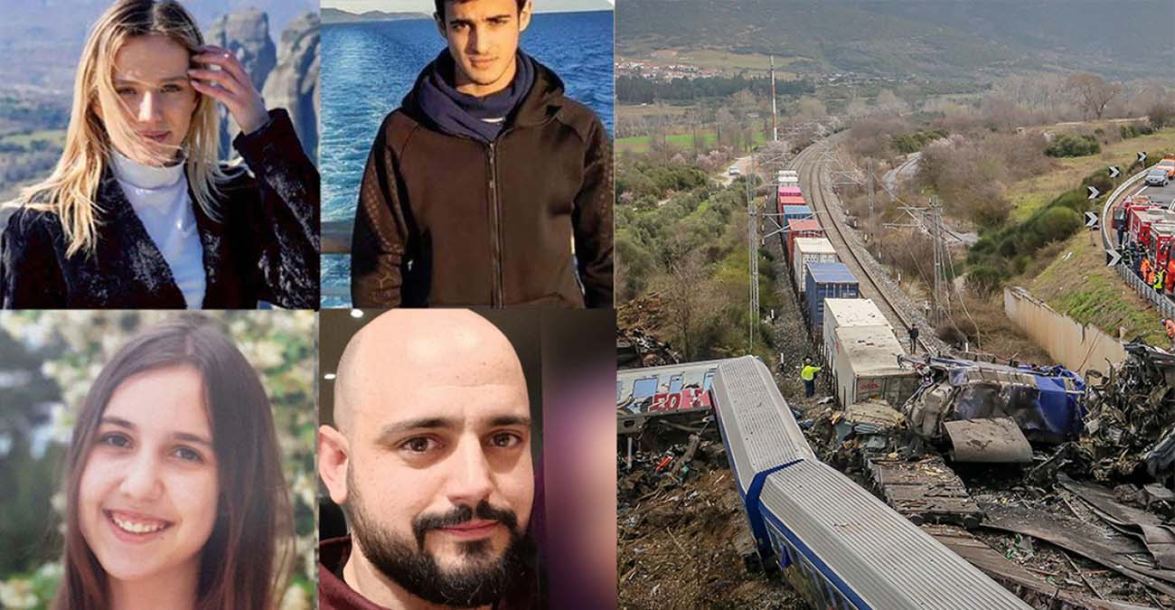Σύγκρουση τρένων στη Λάρισα: Οικογένειες και φίλοι αναζητούν αγνοούμενους μέσα από τα social media