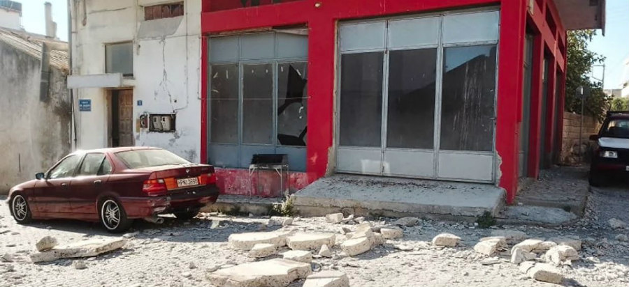 Μεγάλες ζημιές στην Κρήτη από το σεισμό - Πληροφορίες για εγκλωβισμένους - ΦΩΤΟΓΡΑΦΙΕΣ 