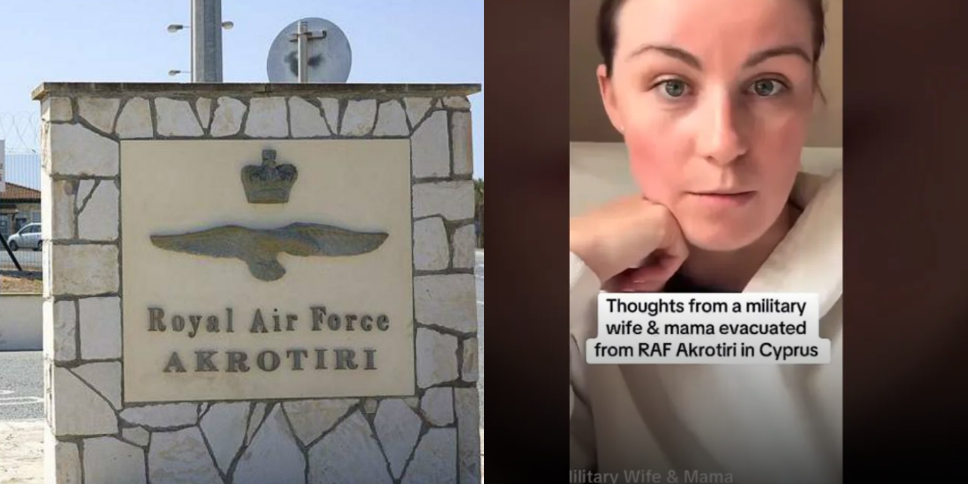 VIDEO: Σειρήνες στη Βάση Ακρωτηρίου - Βρετανίδα σύζυγος στρατιωτικού αφηγείται τη δραματική νύχτα με τις κόρες της - «Κάναμε φωλιά...»