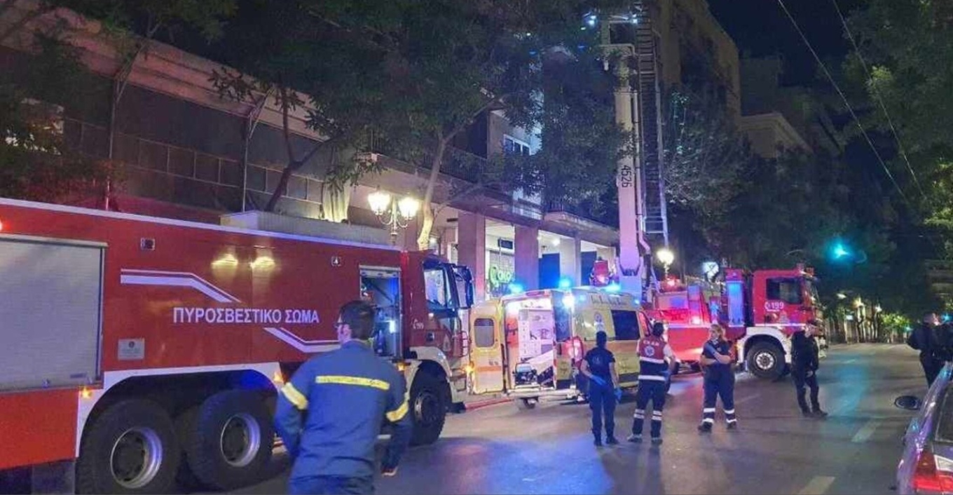 Τραγωδία στο κέντρο της Αθήνας: Δύο αδέλφια νεκρά από φωτιά σε διαμέρισμα 