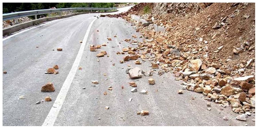 Κατολίσθηση βράχων και όγκων χώματος - Προσοχή σε αυτούς τους δρόμους στην Κύπρο
