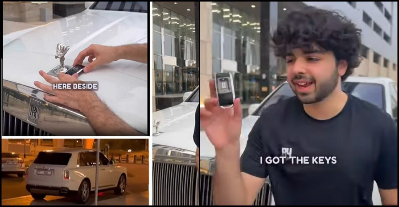 «Ακριβό» πείραμα στο Ντουμπάι: Άφησε τα κλειδιά της Rolls-Royce του στο καπό και πήγε... γυμναστήριο - Τι έγινε μετά - Δείτε βίντεο