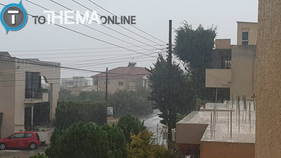 Χαλασμός Κυρίου σε όλη την Κύπρο - Πλημμύρισαν δρόμοι από τις βροχές - ΒΙΝΤΕΟ & ΦΩΤΟΓΡΑΦΙΕΣ 