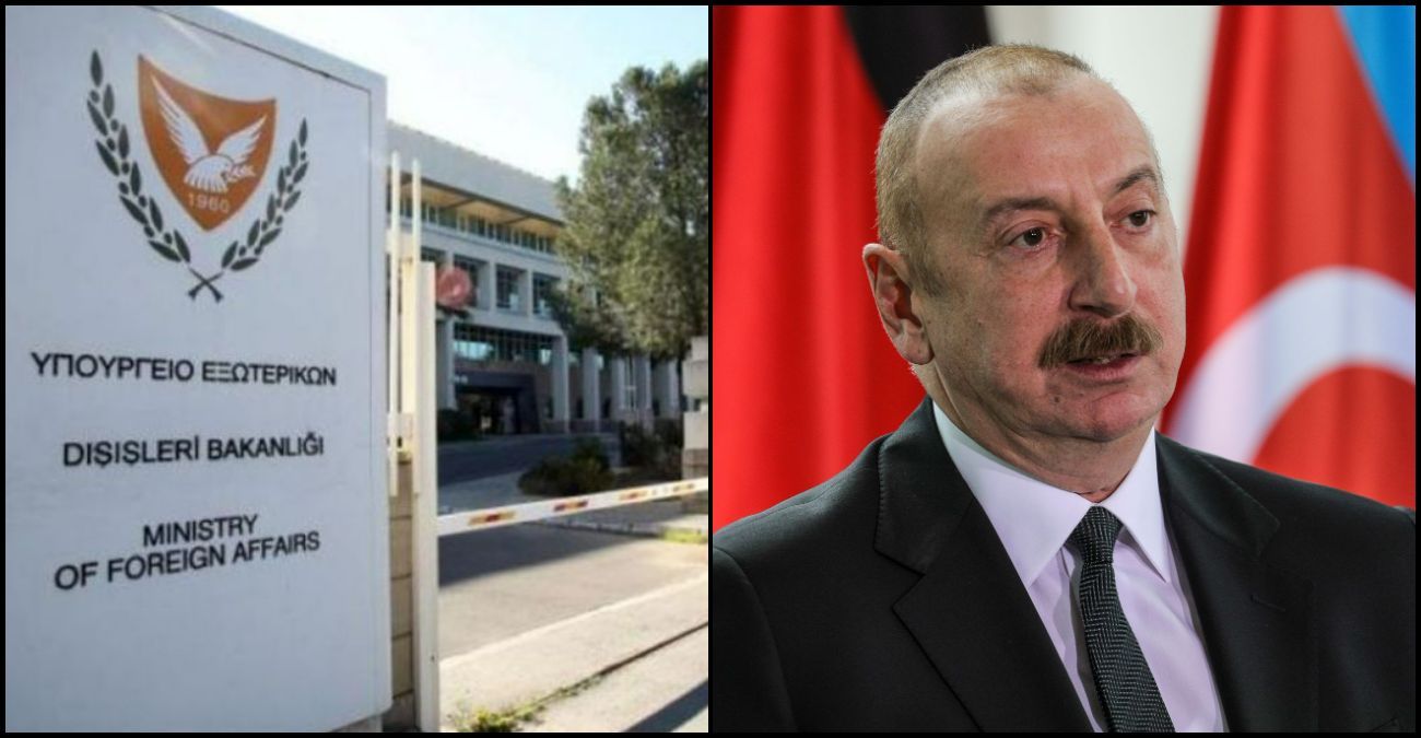 Διαβήματα για τις δηλώσεις του Προέδρου του Αζερμπαϊτζάν - «Περιφρονεί ψηφίσματα ΗΕ» λέει το ΥΠΕΞ