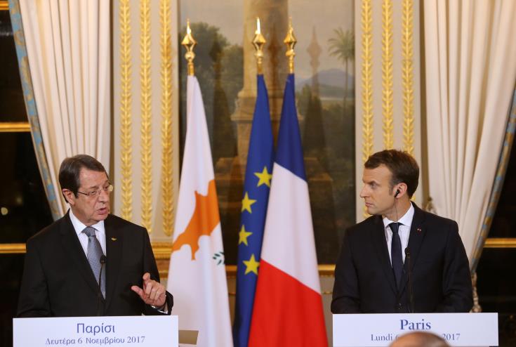 Πλήρη αλληλεγγύη προς την Κύπρο εκφράζει η Γαλλία μετά την επάνοδο του Γιαβούζ