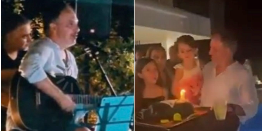Γωγώ Αλεξανδρινού: Αγκαλιά με τον σύζυγο και τις κόρες τους, γιόρτασαν τα γενέθλια του (Βίντεο)