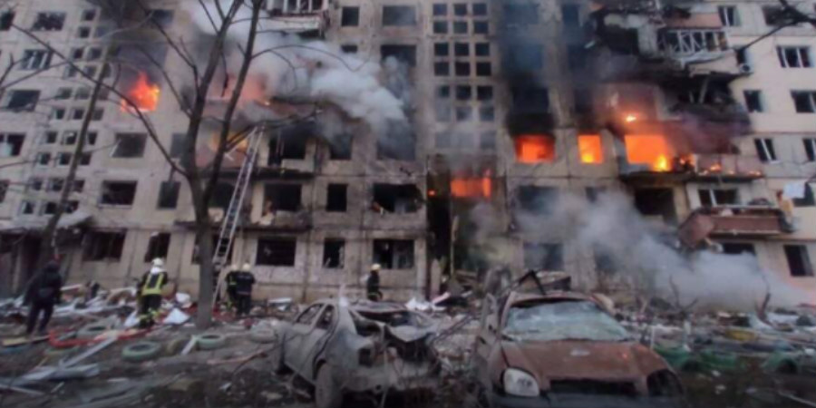 Πόλη ερείπιο έγινε πλέον το Κίεβο -«Μοιάζει με σκηνικό από ταινία Αποκάλυψης» - Συγκλονιστικές φωτογραφίες και βίντεο