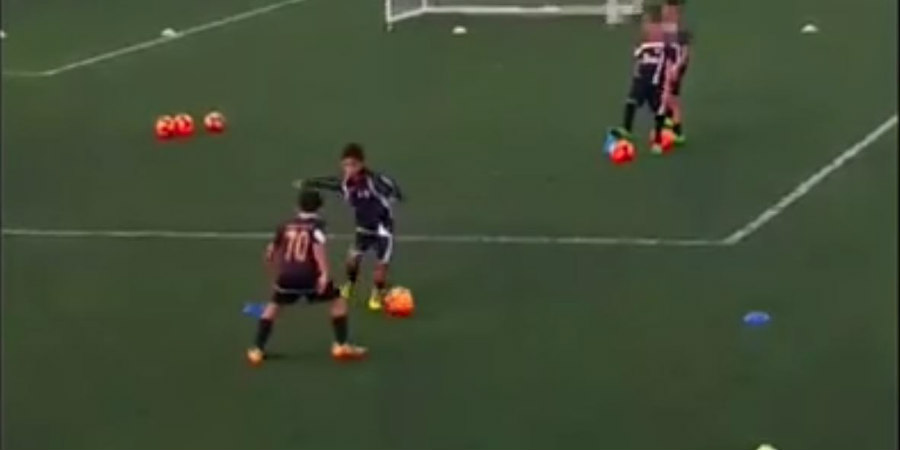ΚΥΠΡΟΣ: 8χρονος ντριπλάρει «αλά Ronaldinho» στην προπόνηση – VIDEO