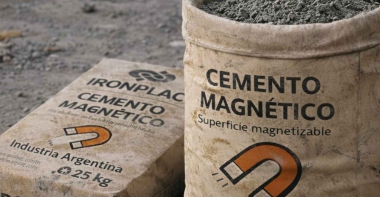 Μαγνητικό τσιμέντο: Η ιδέα που υπόσχεται να βάλει τέλος στο καρφιά και τις βίδες στους τοίχους