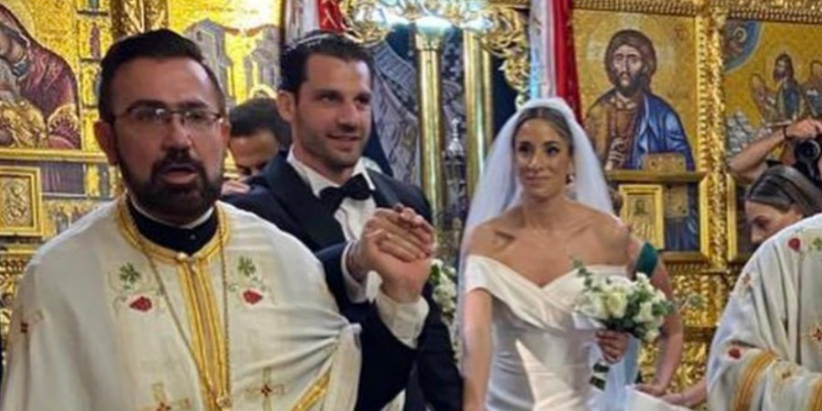 Ανδρέας Χριστοφίδης - Λουκία Αβρααμίδου: Ο λαμπερός γάμος που η κοσμική ζωή της Κύπρου έδωσε το παρών της