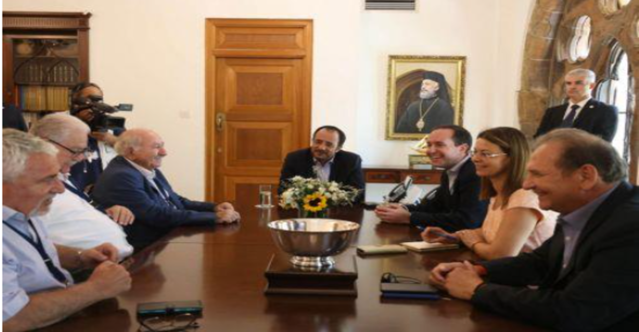 ΠτΔ: Συναντήθηκε με την Κυπριακή Ομοσπονδία ΗΒ - Συζήτησαν για ζητήματα που απασχολούν τους Κύπριους της Διασποράς 