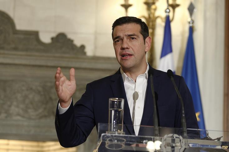 Τηλεφωνική επικοινωνία είχαν οι Πρωθυπουργοί Ελλάδας και πΓΔΜ 