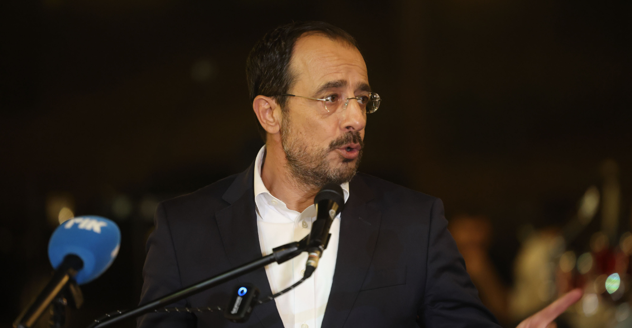 Χριστοδουλίδης από την Ευρύχου: Εξήγγειλε νέα έργα και έστειλε μήνυμα για το Κυπριακό