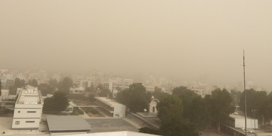 ΚΥΠΡΟΣ: Επιμένει η σκόνη στην ατμόσφαιρα- Προσοχή στις ευάλωτες ομάδες