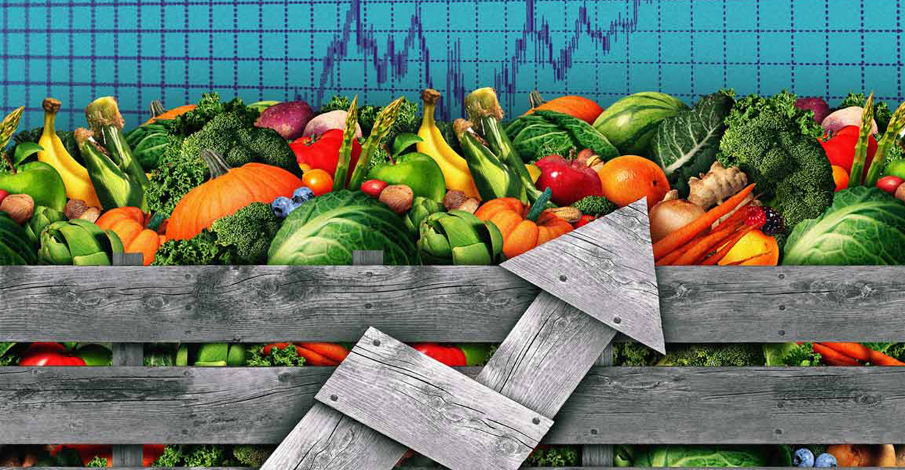 Στα ύψη παραμένει ο πληθωρισμός των τροφίμων παγκοσμίως -Δείτε το γράφημα 