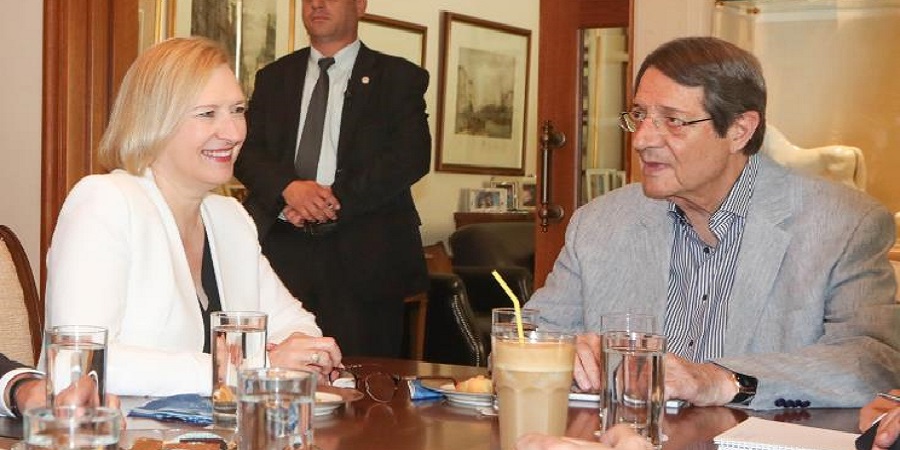 Συνάντηση Προέδρου Αναστασιάδη με Σπέχαρ