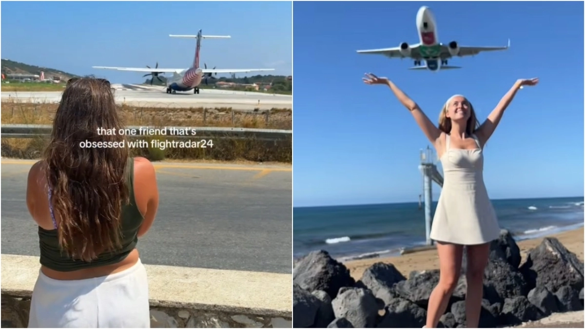 Η νέα ακατανόητη τάση: Νεαρές γυναίκες εγκαταλείπουν τα κλαμπ για... να δουν αεροπλάνα - Δείτε βίντεο