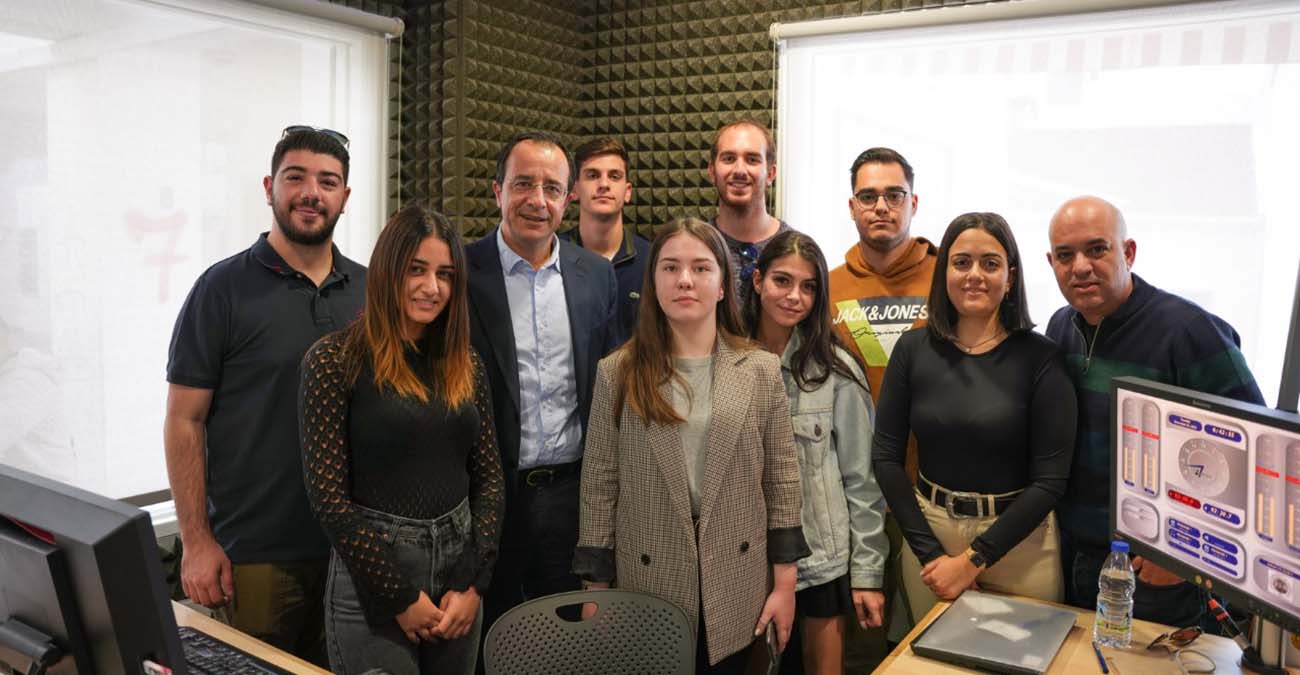 Ο Νίκος Χριστοδουλίδης απάντησε σε ερωτήσεις φοιτητών του ΤΕΠΑΚ στο Cut Radio