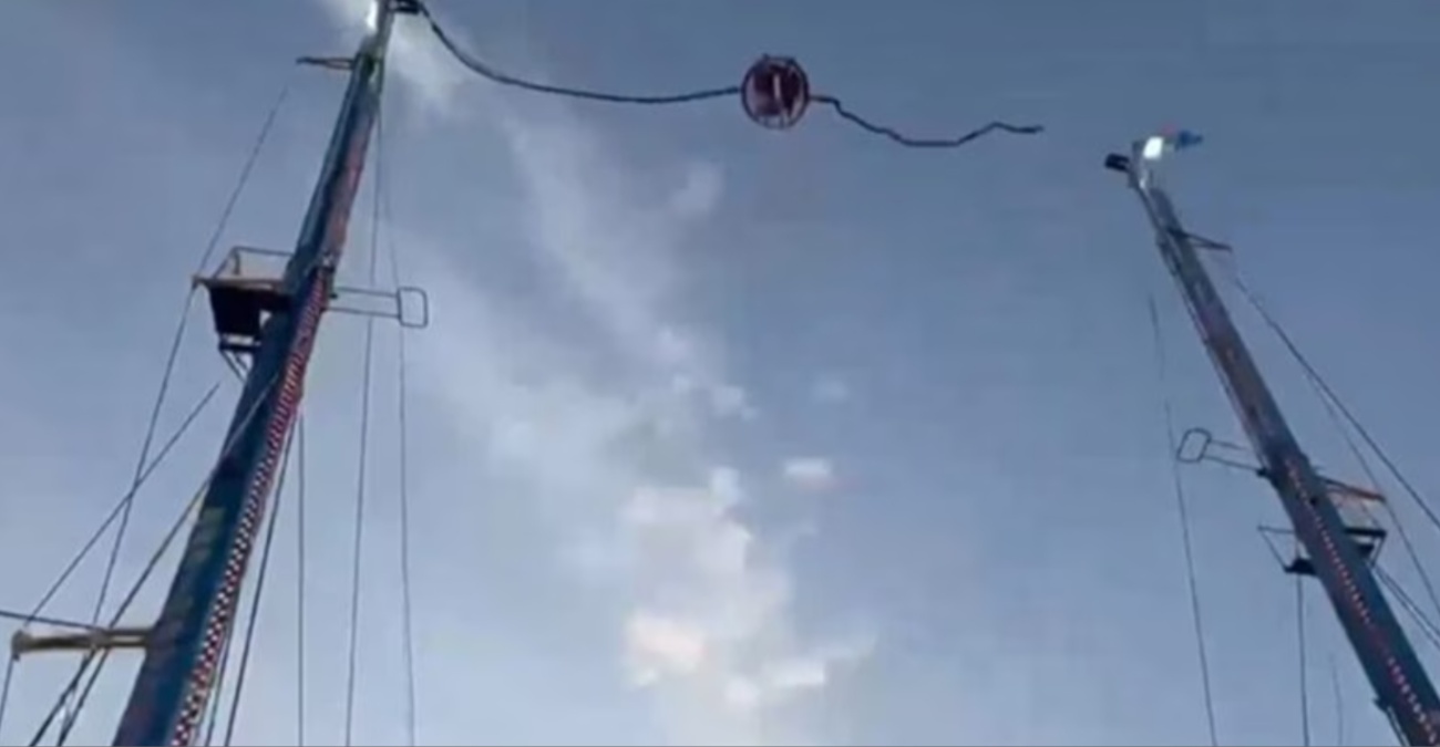 Σοκαριστικό ατύχημα σε λούνα παρκ - Ιμάντας παιχνιδιού έσπασε και τραυματίστηκαν 4 άτομα