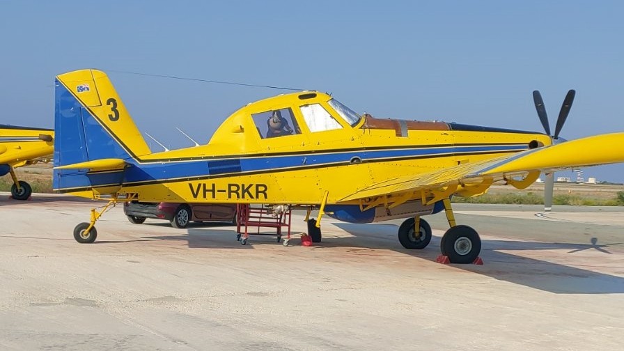 Τμ. Δασών:  Έστειλε δύο Air Tractor για βοήθεια προς τη Δημοκρατία της Βόρειας Μακεδονίας για αντιμετώπιση των δασικών πυρκαγιών