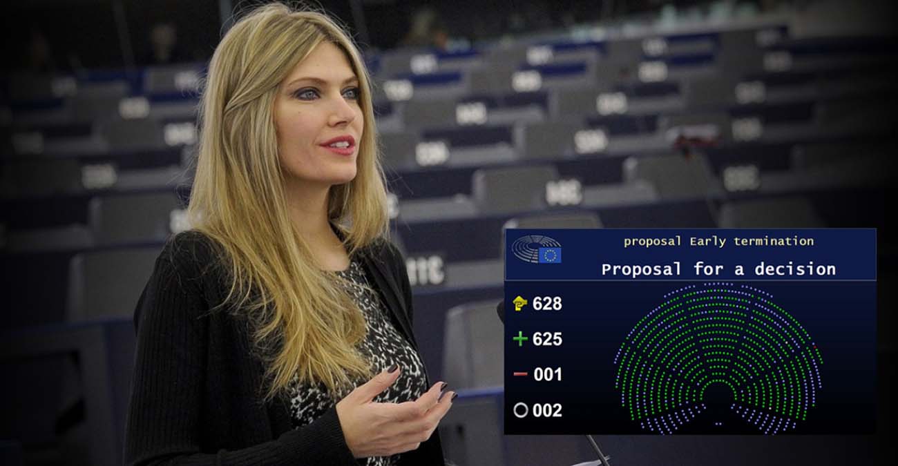 Εκτός Ευρωκοινοβουλίου και επίσημα η Εύα Καϊλή: Ψήφισαν υπέρ της καθαίρεσής της