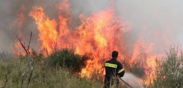 ΛΕΜΕΣΟΣ: Μάχη με τις φλόγες στη Μουτταγιάκα- Επιχειρούν και εναέρια μέσα- Προστεύονται κατοικίες -VIDEO