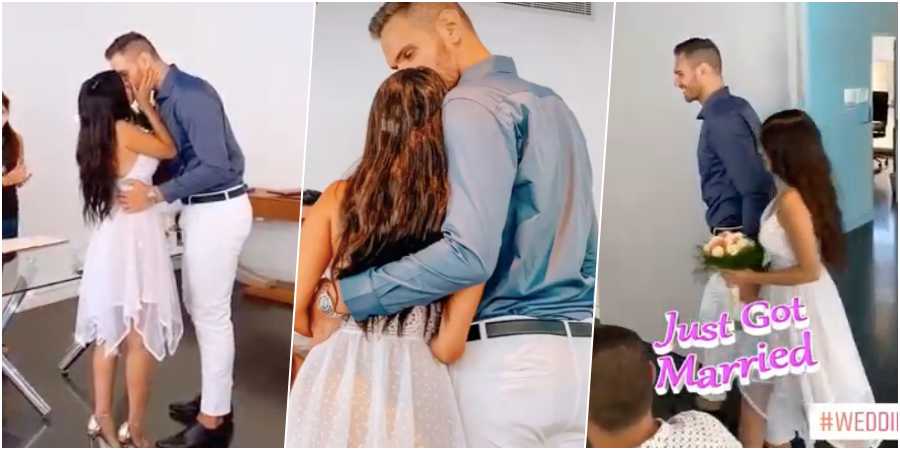 Απρόσμενος γάμος: Ζευγάρι της Κυπριακής showbiz μόλις παντρεύτηκε! -VIDEO